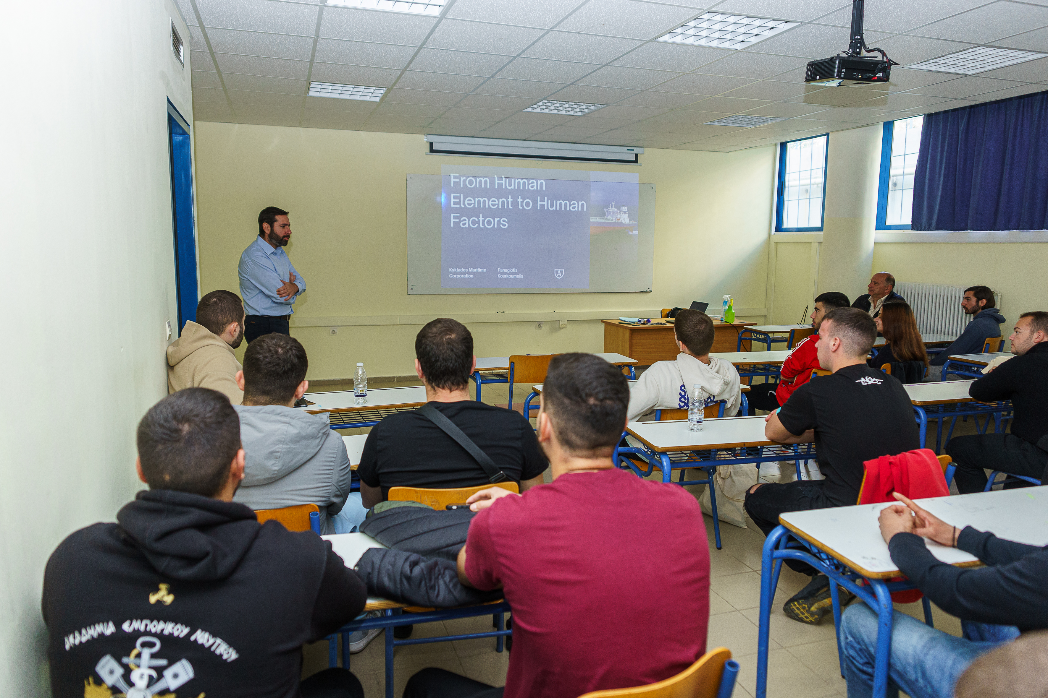 κ. Παναγιώτης Κουρκουμέλης, Training & Development Manager, Kyklades Maritime Corporation